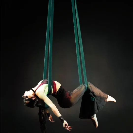 2.75 Meters Aerial Loop Yoga Aerial Straps Ropes Aerial Acrobatics Body Loop Trapeze Circus Apparatuses Equipment Yoga Straps