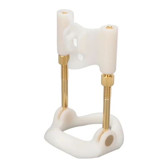 Men Bracket Stretcher Tool Adjust Size Easy Detachable Strength Training Device White Gold Men Size Stretcher Male Size Extender